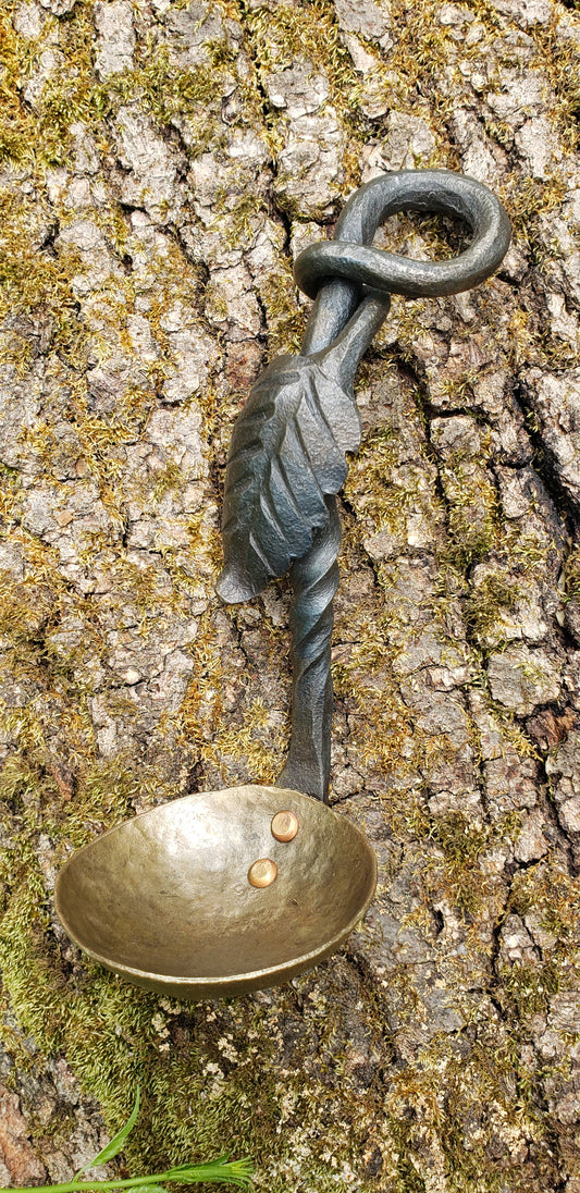 Leaf Wrap Handle Ladle Spoon