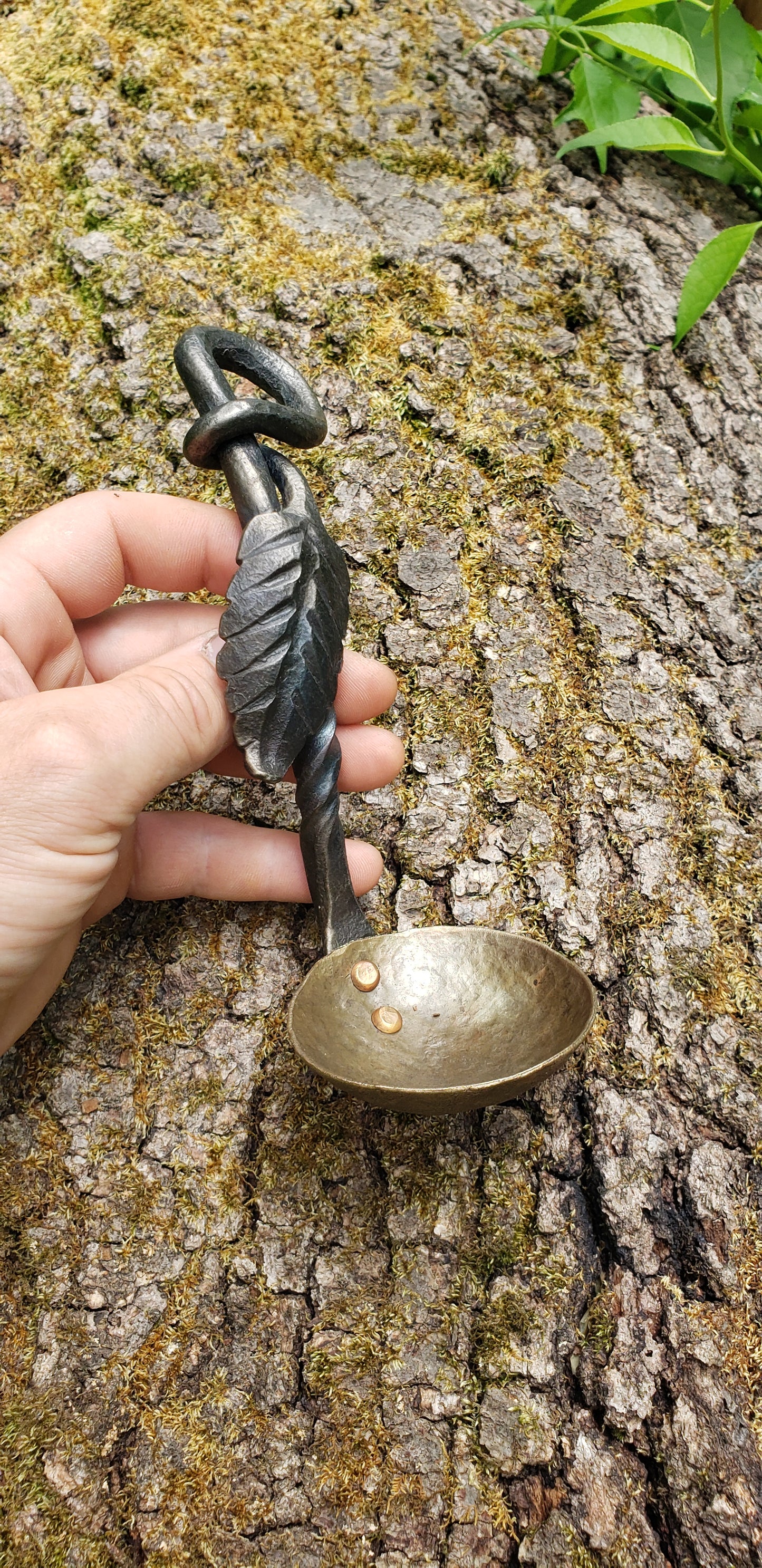 Leaf Wrap Handle Ladle Spoon